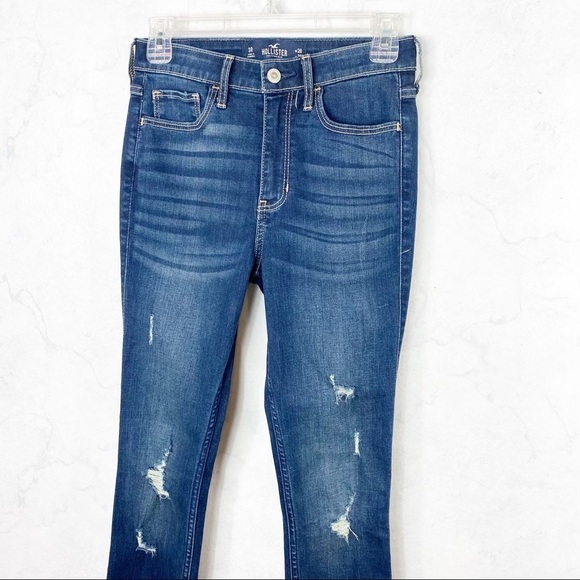 [HCO] Dark Wash Skinny Jeans - Picture 2 of 3